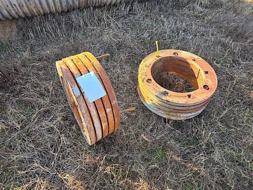 (2) Ford Tractor Weights