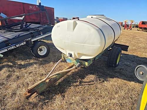 500-gallon Tank: Trailer-mounted