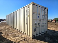 Unused 40' Shipping Container, s/n HPCU4524819: 2 End Doors