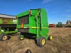 John Deere 567 Baler, s/n E00567X198409 w/ Monitor - 7