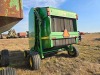 John Deere 567 Baler, s/n E00567X198409 w/ Monitor - 8