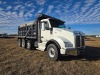 2016 Kenworth T880 Tri-axle Dump Truck, s/n 1NKZXPEXXGJ480875: Eaton Fuller Ultra Shift Plus, Air Ride Susp., Ox Bodies 16' Dump, Elec. Tarp, 502K mi. - 2