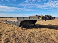 2006 Trail-Eze TE80HT48 Lowboy, s/n 1DA72C7926C017727: T/A, 48' Length, 102" Wide, Hyd. Folding Dovetail, Hyd. Motor Grader Ramps, 235/75R17.5 Tires