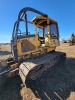 John Deere 550H LGP Dozer, s/n T0550HX877256: Canopy, Sweeps, 3629 hrs - 22