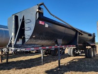 2020 Travis Half-round End Dump Trailer, s/n 4T91A2322LA086008: Heavy-duty Air Ride