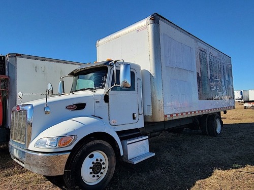 2014 Peterbilt 337 Box Truck, s/n 2NP2HM6X7EM226259: 529K mi.