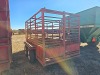 14' Cattle Trailer: T/A - 5