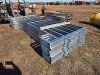 (10) 12' HD Corral Panels: Square Galvanized Tubing