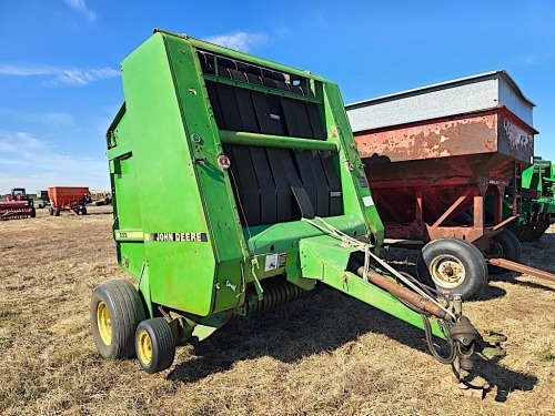 John Deere 535 Hay Baler, s/n B09535X950669: No Monitor