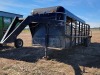 28' Gooseneck Cattle Trailer (No Title - Bill of Sale Only) - 2