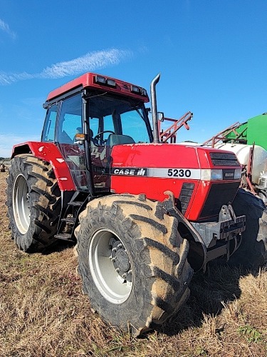 Case 5130A Tractor, s/n JJF1060824 (Has Incorrect 5230 Decals): C/A, Powershift, Thumb Shift, 9729 hrs