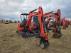 2022 Kubota KX033-4 Mini Excavator, s/n 17284: Canopy, Blade, Rubber Tracks, 51 hrs - 2