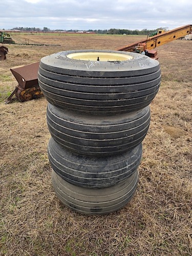 (4) 12.5L-16 Tires for Nurse Tank