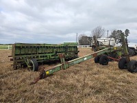 Great Plains 15' Grain Drill w/ Caddy & Bucket of Parts