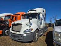 2016 International Prostar Truck Tractor, s/n 3HSDJSNR2GN110252: Sleeper, Wrecked on Right Front