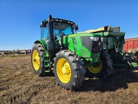 2017 John Deere 6175R MFWD Tractor, s/n 1RW6175RCHR028131: C/A, 16F/16R PowerQuad Plus, Rear Quick Attach, 8676 hrs