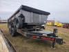 2022 Big Tex Maxx-D Dump Trailer, s/n 5R8BD1424NM087005: 14x8, Tarp, T/A, Pintle Hitch - 2