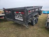 2022 Big Tex Maxx-D Dump Trailer, s/n 5R8BD1424NM087005: 14x8, Tarp, T/A, Pintle Hitch - 6