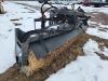 Cat BA25 Sweeper Attachment, s/n 7AW02185 for Skid Steer - 6