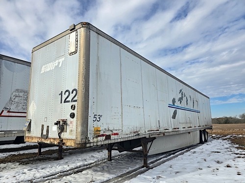 2000 Wabash 53' Enclosed Trailer, s/n 1JJV532W9YL695591