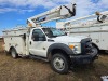 2014 Ford F550 Bucket Truck, s/n 1FDUF5HT7EEB46509: Power Stroke Diesel, 216K mi. (Utility-Owned)