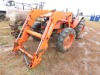 Kubota M8540 MFWD Tractor, s/n 86545: LA1353 Loader, Hyd. Shuttle, Rollbar, No Bkt.