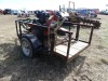 Ditch Witch Walk-behind 1230 Trencher, s/n 1T3355 w/ Trailer: Needs Pull Cord - 6