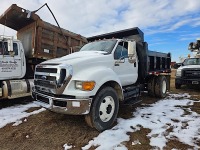 2011 Ford F750 Single-axle Dump Truck, s/n 3FRPF7FA5BV621723: Auto, 137K mi.