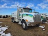 2008 Peterbilt 340 Water Truck, s/n 2NPRLN9X48M764601: T/A, Paccar Diesel Eng., Allison Auto, 4000-gal Tank, Side & Rear Spray, 53K mi. - 2