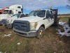 2015 Ford F350 Flatbed Truck, s/n 1FD8W3G67FED03135 (Inoperable): Needs ECM, Auto - 2