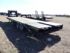 2022 Freightliner Gatormade Elite Gooseneck Flatbed Trailer: 25+5, Mega Ramps, LED Light Bar, Hyd. Disc Brakes, Side Cargo Box w/ Chains & Binders, 4" Rail Wrenches w/ Straps, Extra Ratchet Straps - 6