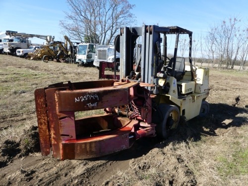 Hyster XL2 Forklift (Salvage) w/ Paper Clip Lift