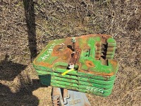 (5) John Deere Tractor Weights