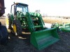 John Deere 6430 Tractor, s/n L06430G636154: Loader w/ Bkt., 5137 hrs