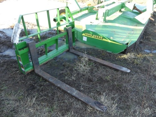 John Deere Front Loader w/ Pallet Forks