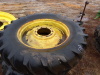 (2) 18.4x38 JD Dual Tires and Rims - 2