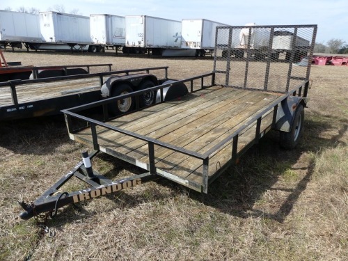 Iron Dog UT612GT Trailer, s/n 1Z9CU1219JC524353