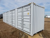 40' Container, s/n NYIU00153345: 5-door