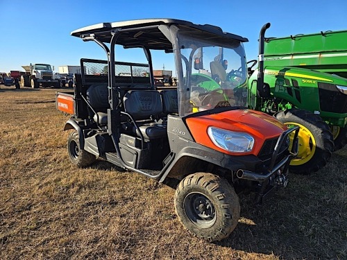 2018 Kubota RTVX1140 4WD Utility Vehicle, s/n 21708: Diesel, 1765 hrs