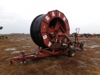 Hard Irrigation Hose and Trailer