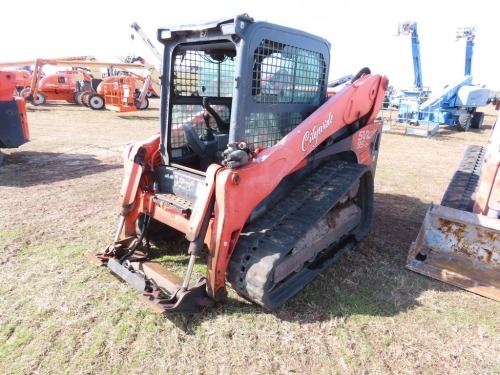 Kubota SVL95-2S Skid Steer, s/n 33502: C/A, No Bkt., Rubber Tracks, 2504 hrs