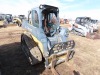 John Deere 323E Skid Steer, s/n 26513: Canopy, Rubber Tracks, Forks, 4428 hrs - 2