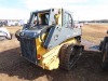 John Deere 323E Skid Steer, s/n 26513: Canopy, Rubber Tracks, Forks, 4428 hrs - 8