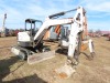 Bobcat E50 Mini Excavator, s/n AG3N11107: 4-post Canopy, Rubber Tracks, 3752 hrs - 4