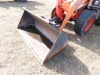 Kubota R530 Rubber-tired Loader, s/n 10064: 4-post Canopy, 3885 hrs - 2