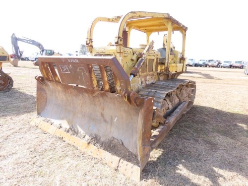 Cat D6C Dozer, s/n 10K13215: 4-post Canopy, Sweeps