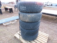 (5) 295/70R16 Tires on Jeep Rims