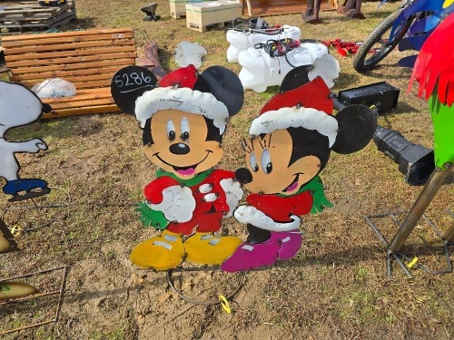 Metall Minnie and Mickey