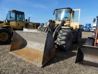 Volvo L60E Rubber-tired Loader, s/n 60507: C/A, w/ Bkt. & Forks, 3262 hrs