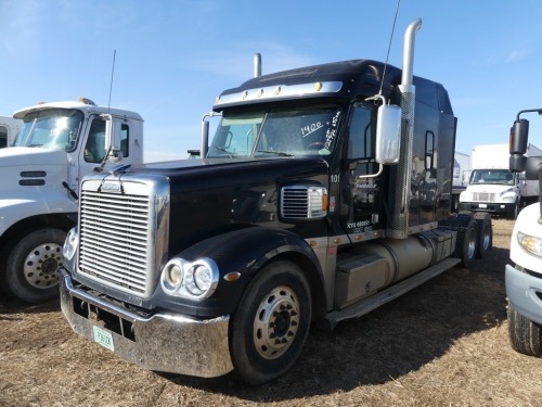 2014 Freightliner Conventional Truck Tractor, s/n 3ALXFB00DEDFT8101: Sleeper, 698K mi.